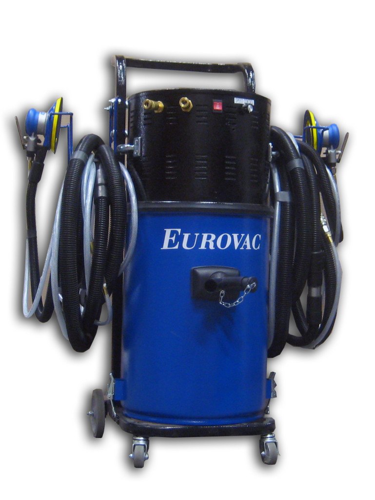 Eurovac II 2.5HP Portable Vacuum System