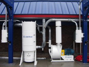 Central Industrial Vacuum system at a car wash in upstate New York