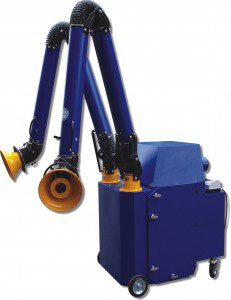 Dual Arm on portable Extractor