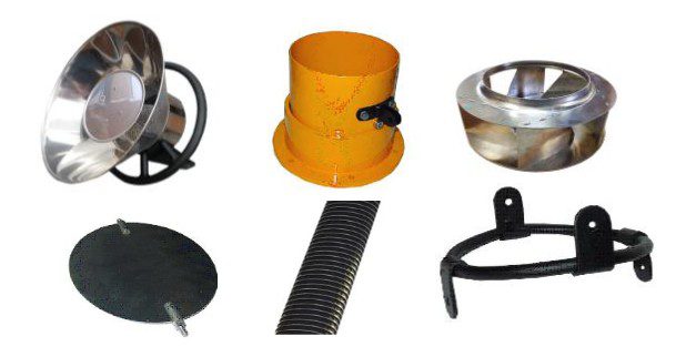 Fume Arm & Fan Replacement Parts