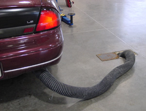 Inground Exhaust Extraction