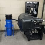 Brake Lathe Dust Extraction
