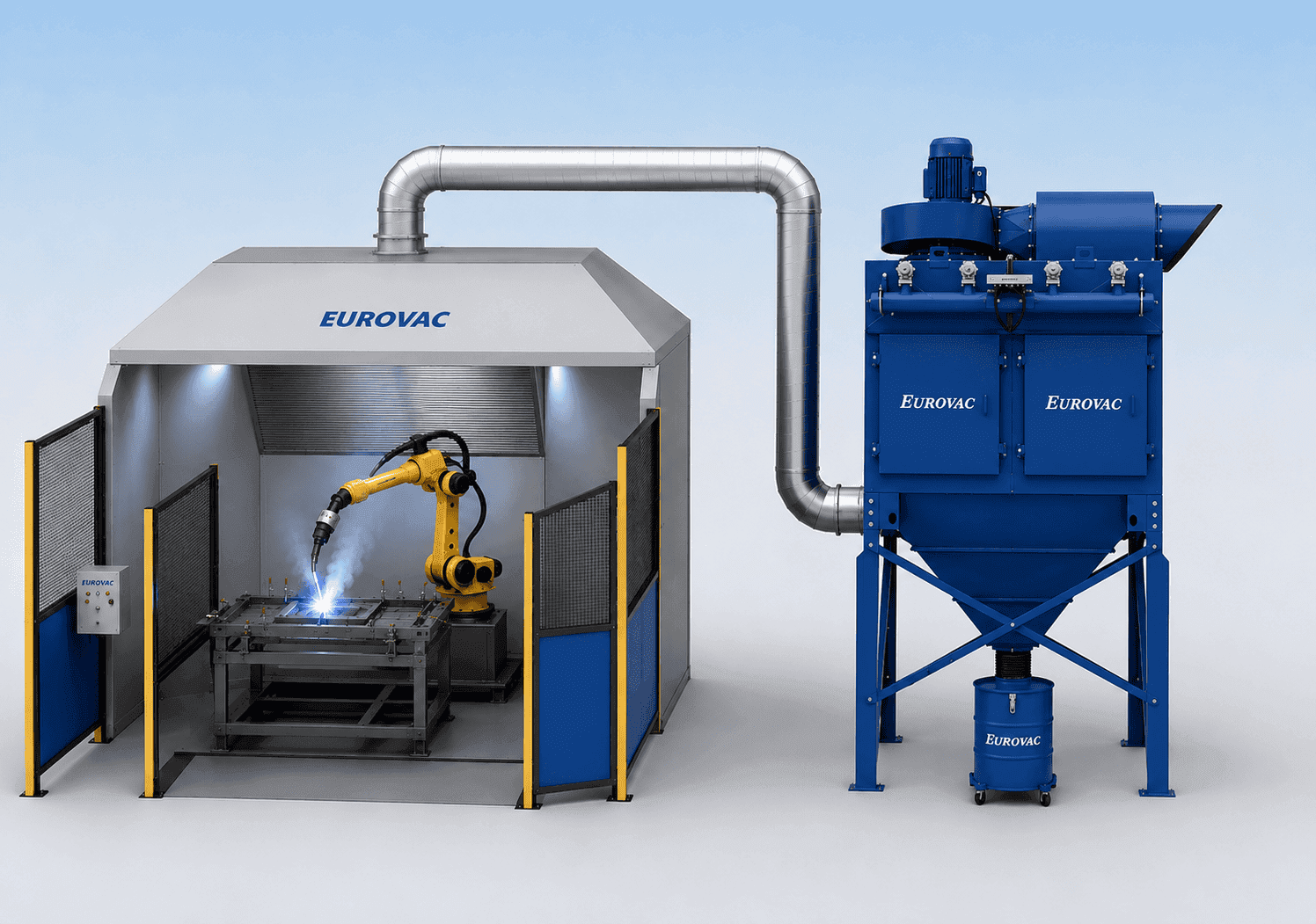 Robotic Weld Cell Fume Extraction Systems