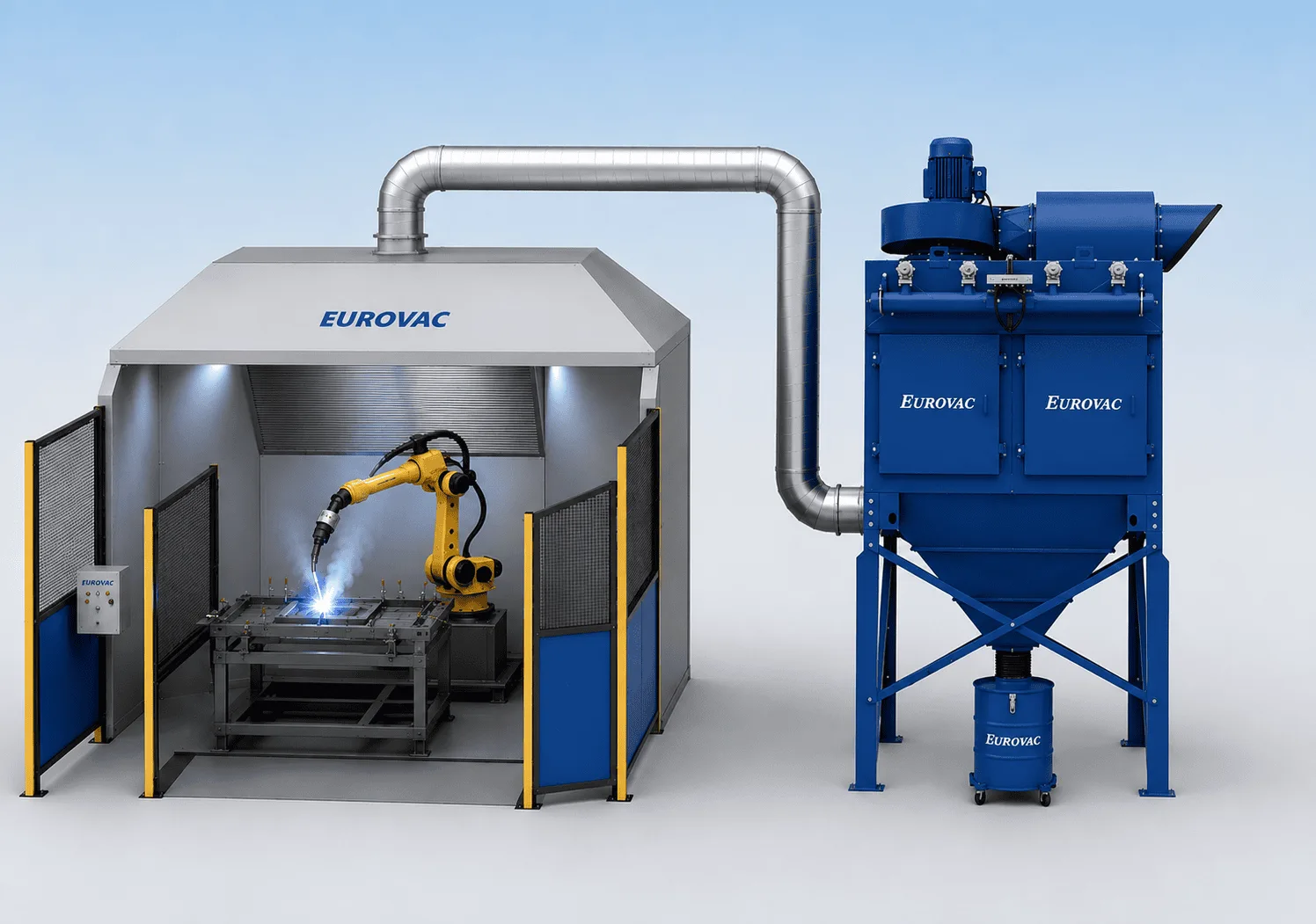 Robotic Weld Cell Fume Extraction Systems